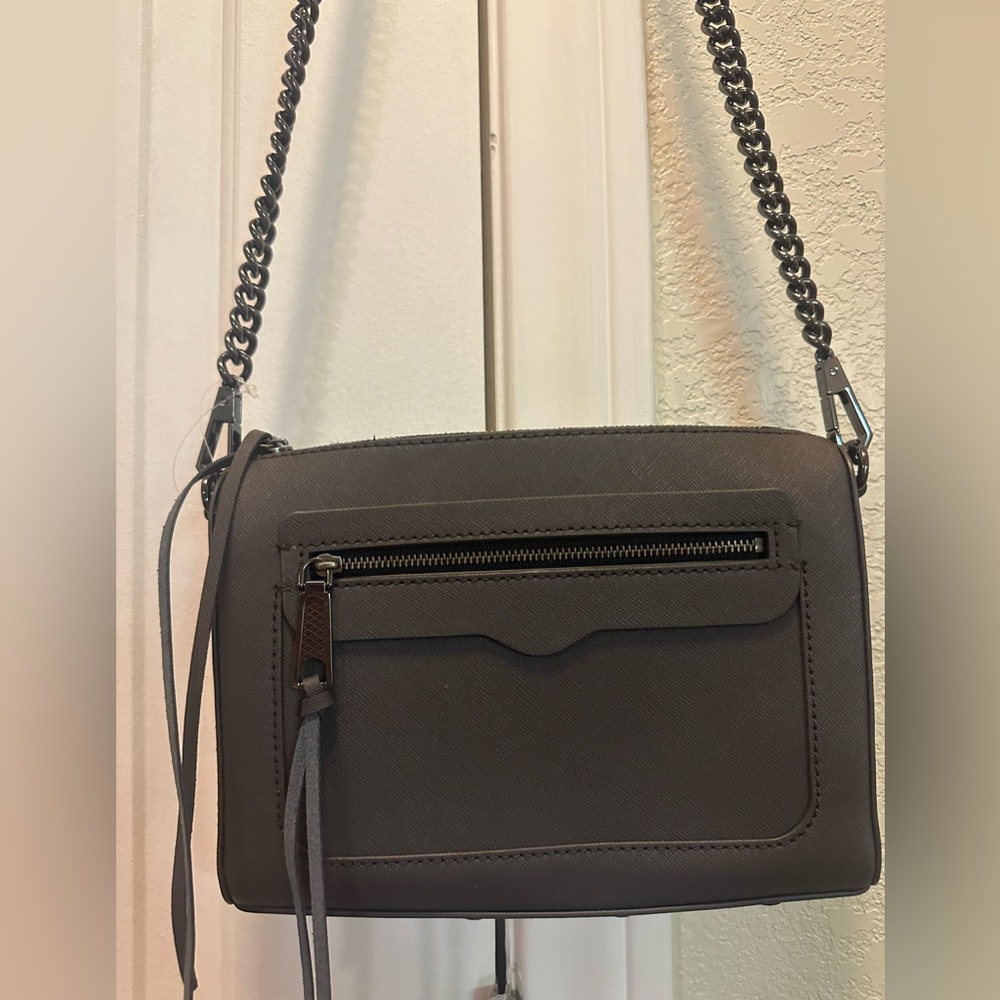 Rebecca Minkoff Safiano Leather Crossbody